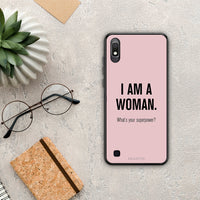 Thumbnail for Superpower Woman - Samsung Galaxy A10 θήκη