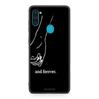 Thumbnail for Samsung A11 / M11 Always & Forever 2 Θήκη Αγίου Βαλεντίνου από τη Smartfits με σχέδιο στο πίσω μέρος και μαύρο περίβλημα | Smartphone case with colorful back and black bezels by Smartfits