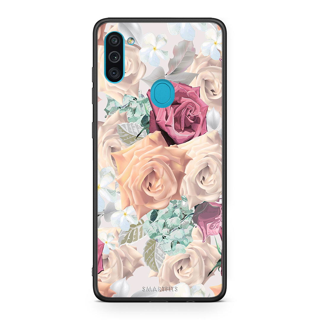 99 - Samsung A11/M11 Bouquet Floral case, cover, bumper