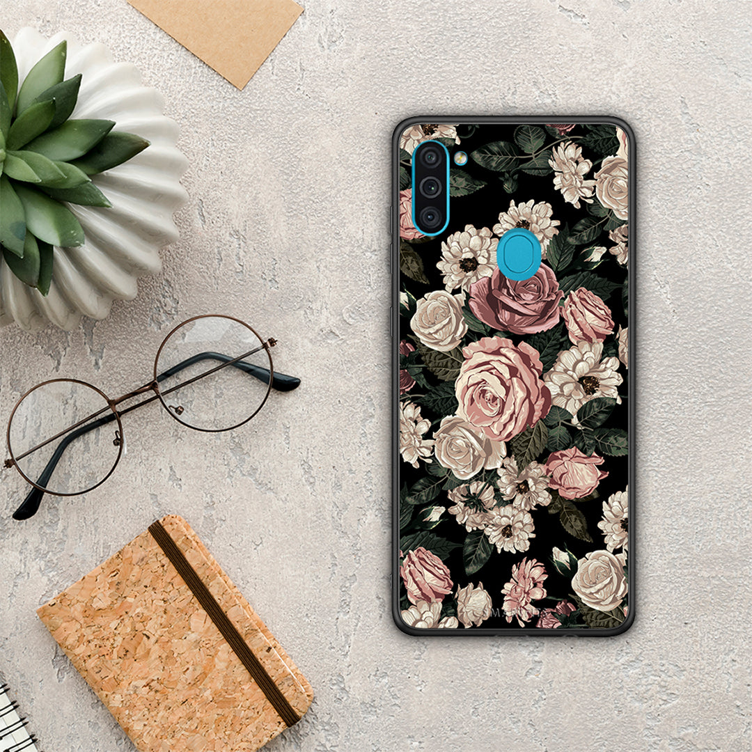 Flower Wild Roses - Samsung Galaxy A11 / M11 case