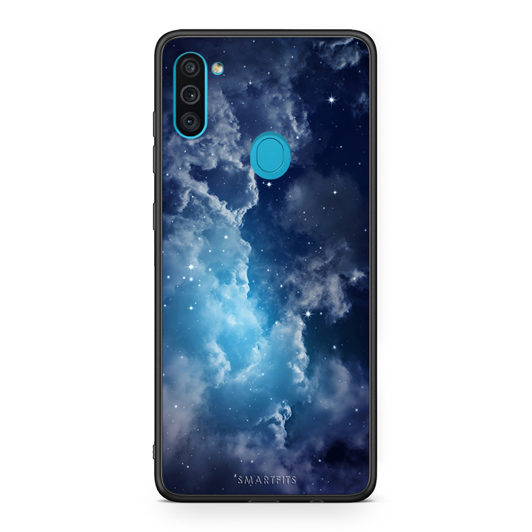 104 - Samsung A11/M11 Blue Sky Galaxy case, cover, bumper