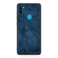 Thumbnail for 39 - Samsung A11/M11 Blue Abstract Geometric case, cover, bumper
