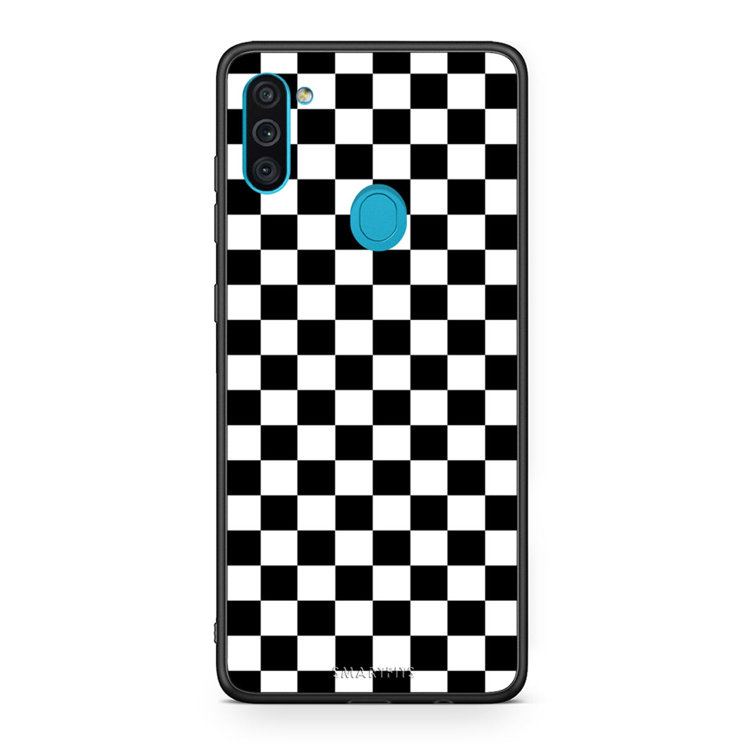 4 - Samsung A11/M11 Squares Geometric case, cover, bumper