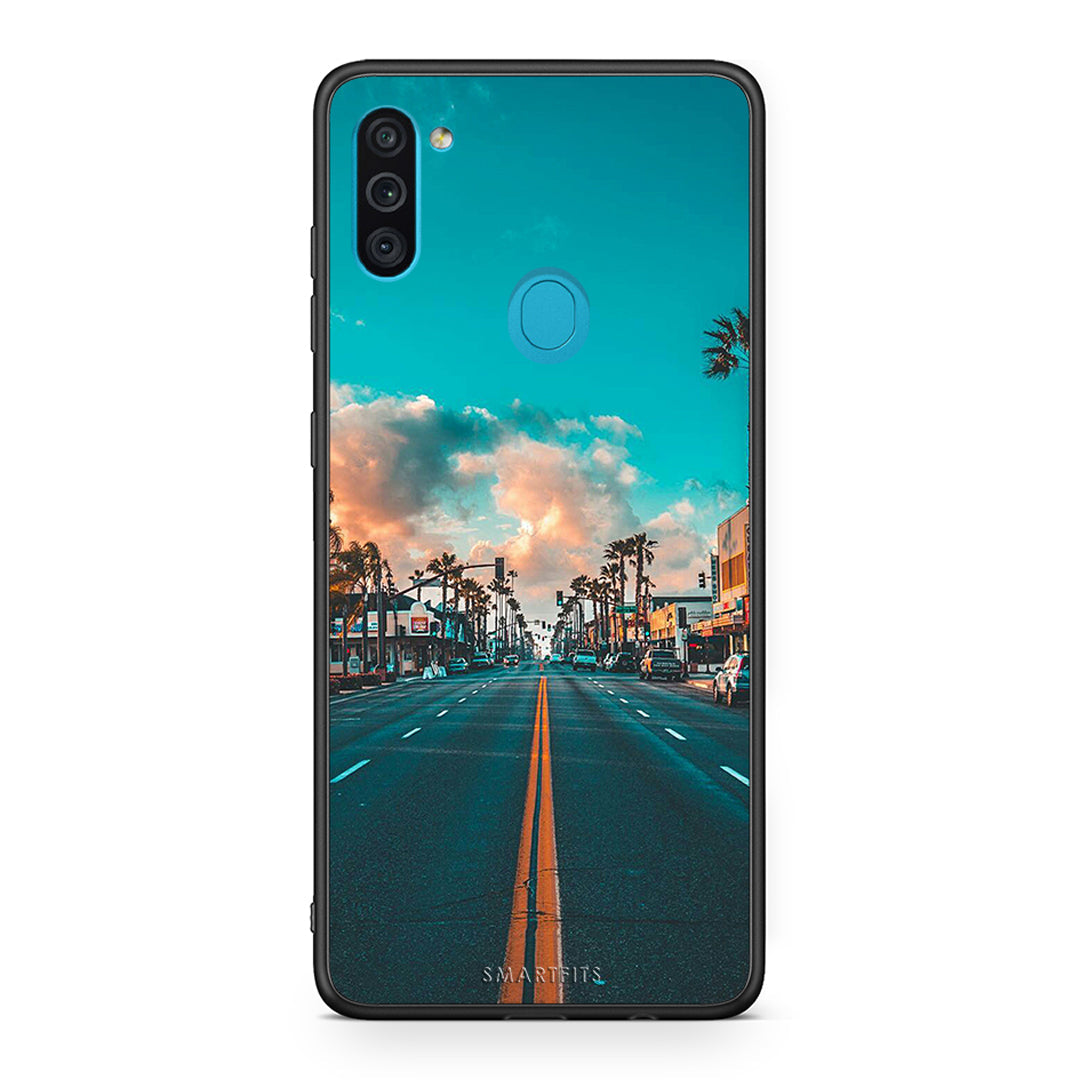 4 - Samsung A11/M11 City Landscape case, cover, bumper