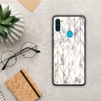 Thumbnail for Marble Gold Geometric - Samsung Galaxy A11 / M11 case