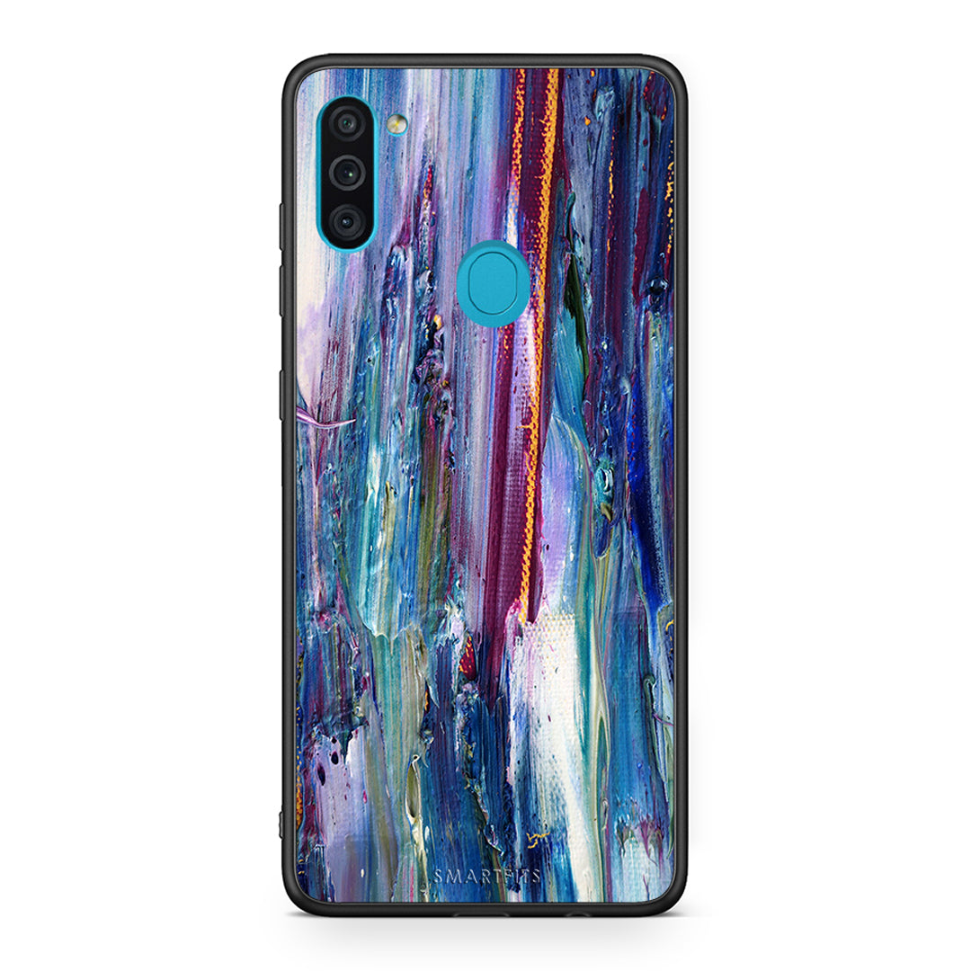 99 - Samsung A11/M11 Paint Winter case, cover, bumper