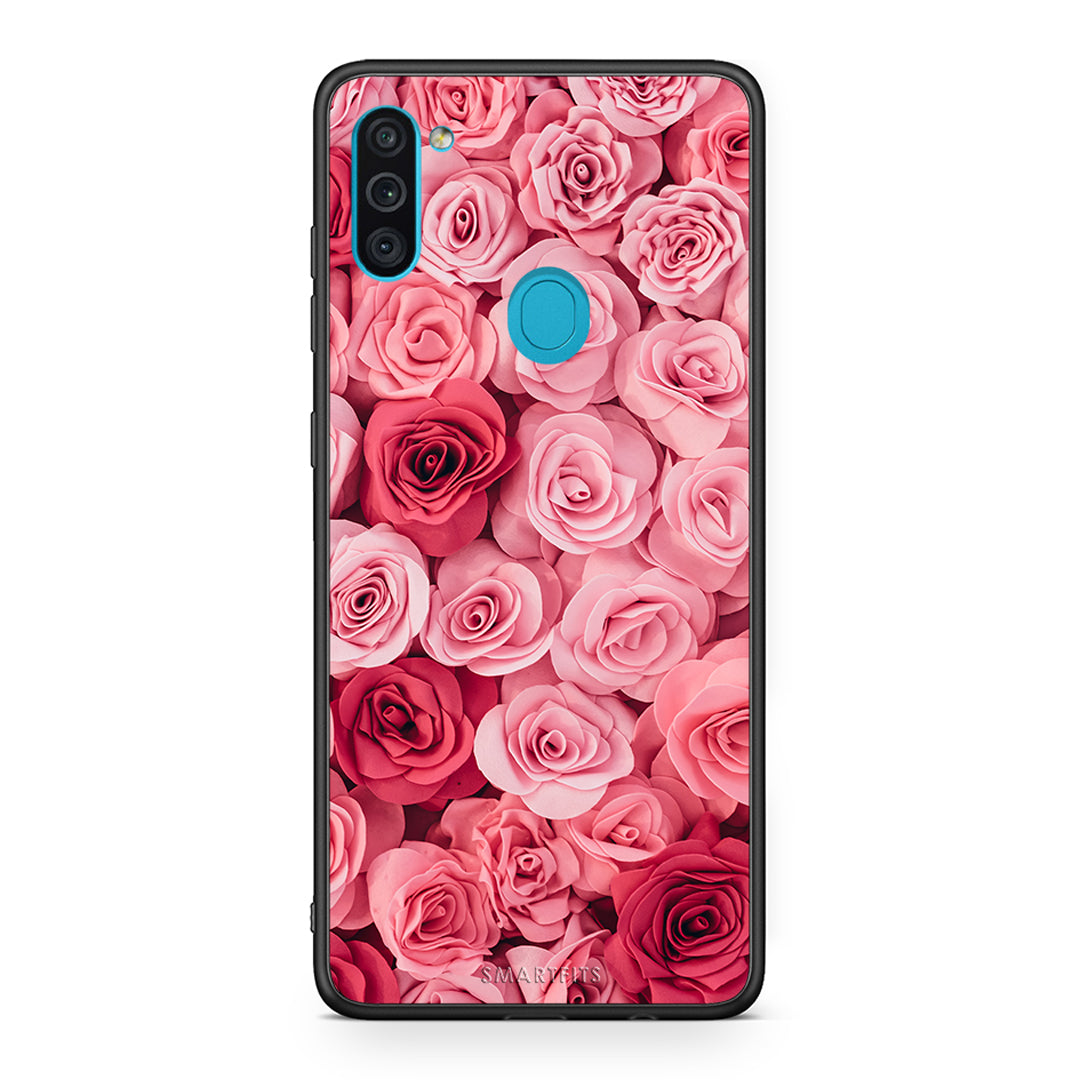 4 - Samsung A11/M11 RoseGarden Valentine case, cover, bumper