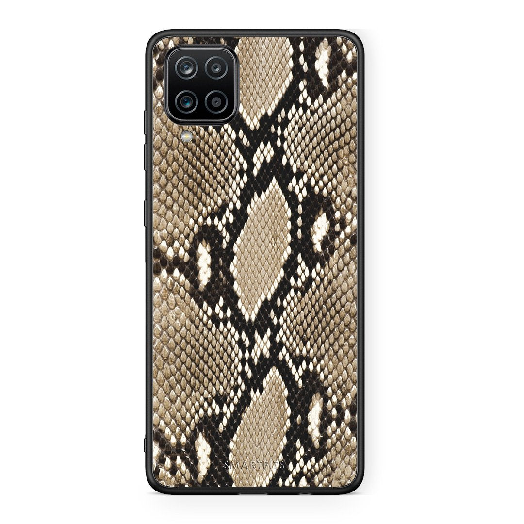 23 - Samsung A12 Fashion Snake Animal case, cover, bumper