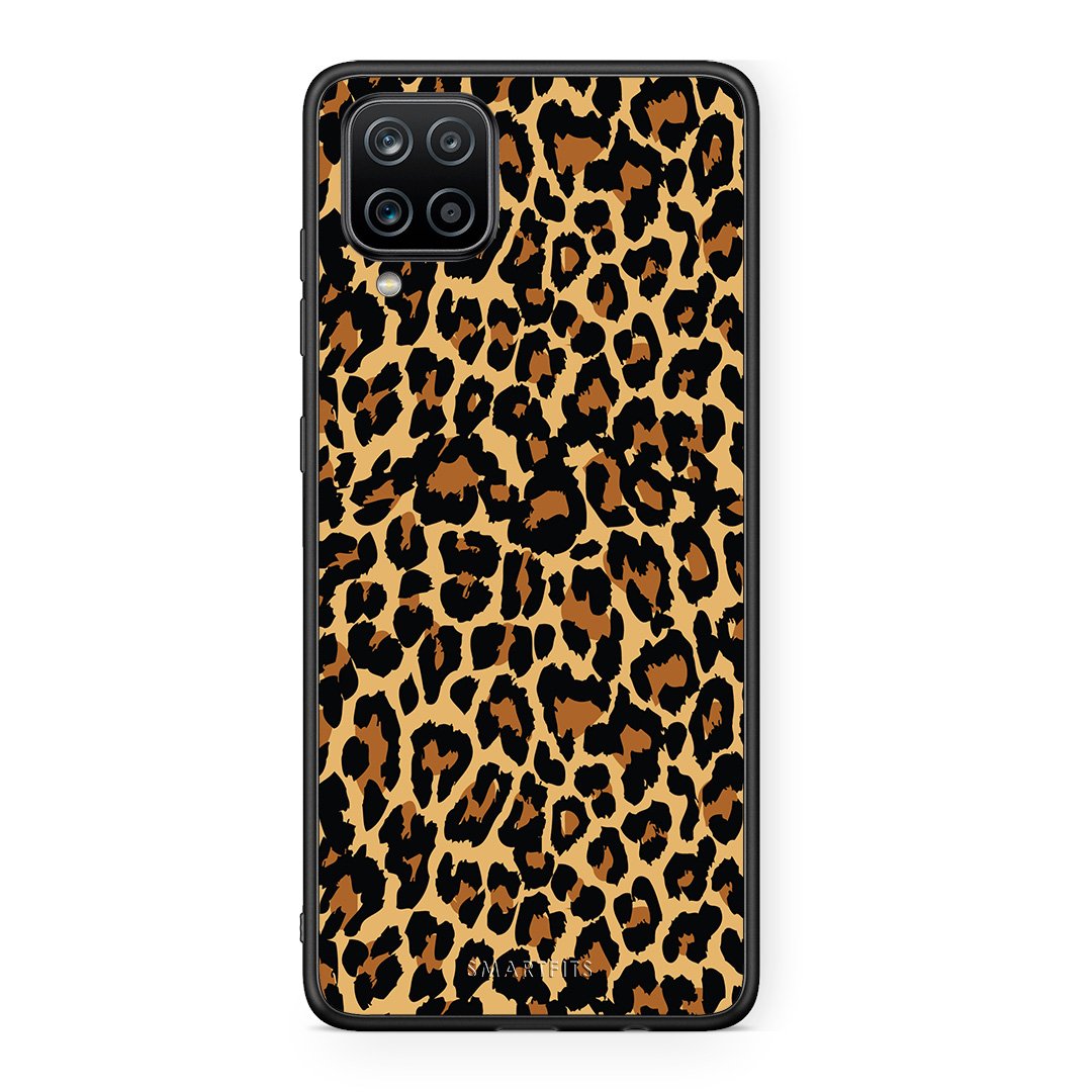 21 - Samsung A12 Leopard Animal case, cover, bumper