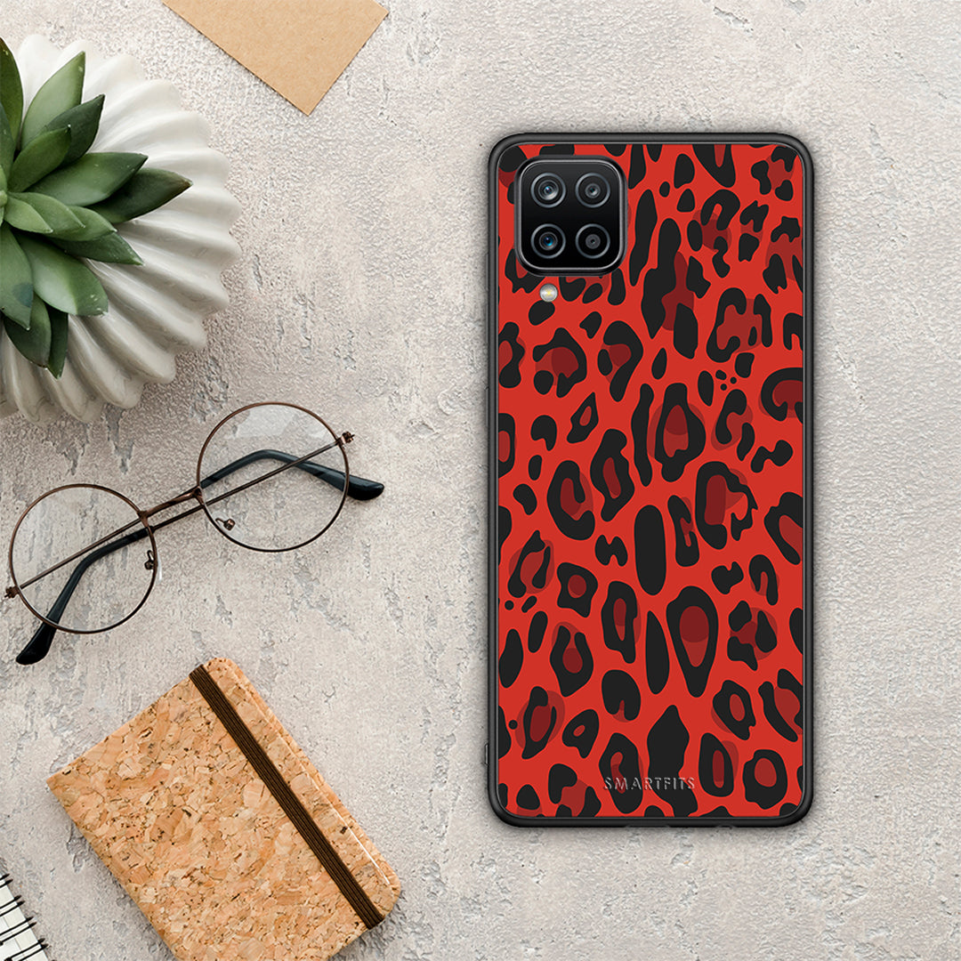 Animal Red Leopard - Samsung Galaxy A12 case