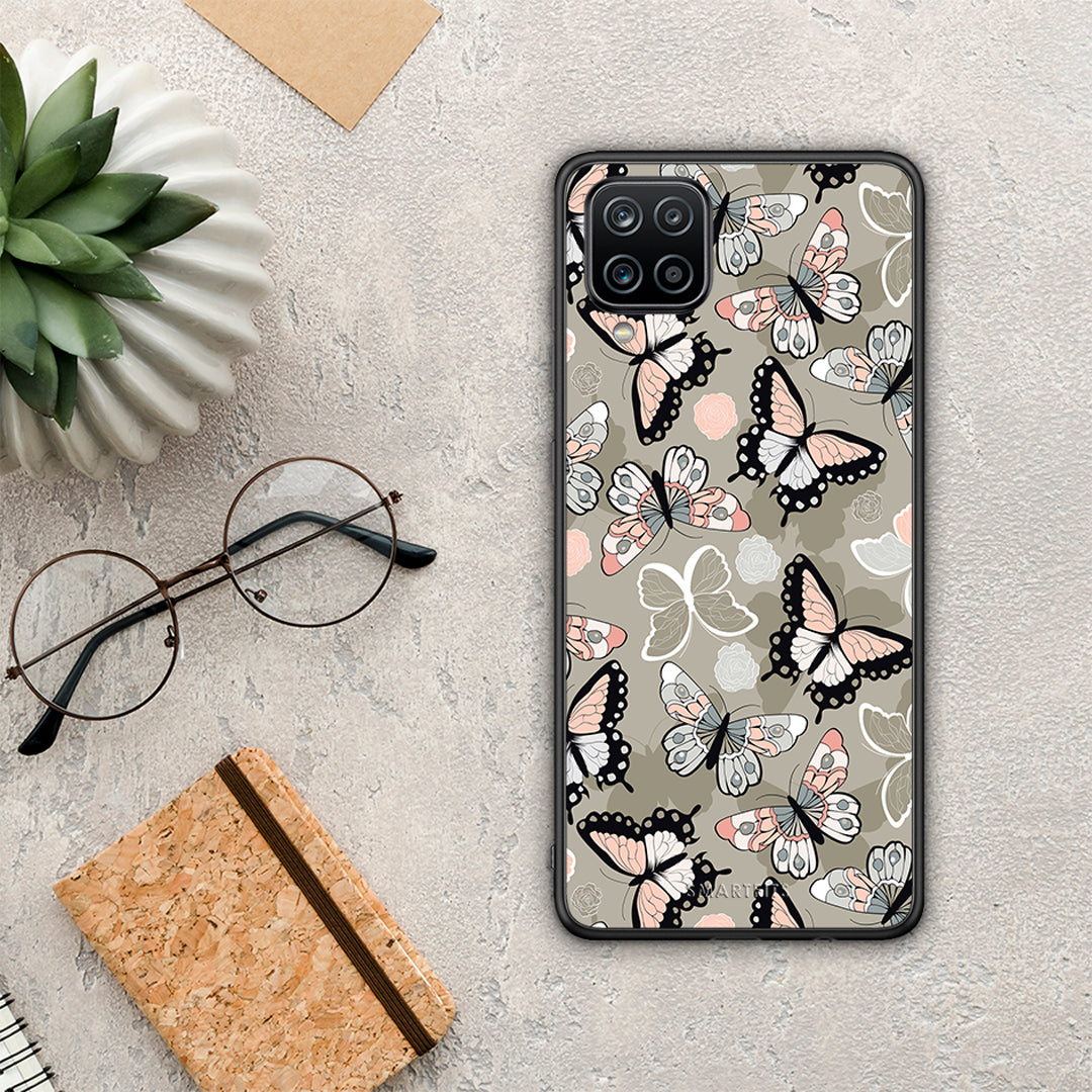Boho Butterflies - Samsung Galaxy A12 case