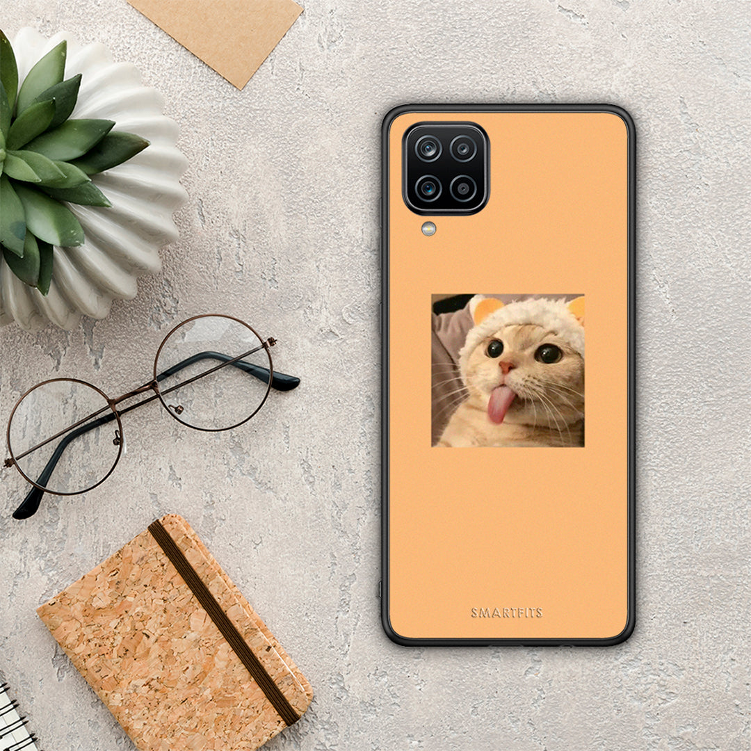 Cat Tongue - Samsung Galaxy A12 case