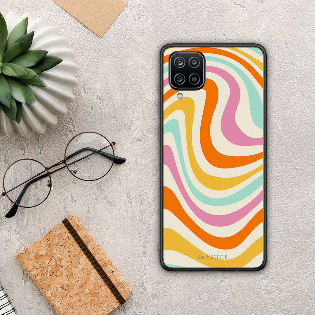 Colorful Waves - Samsung Galaxy A12 case