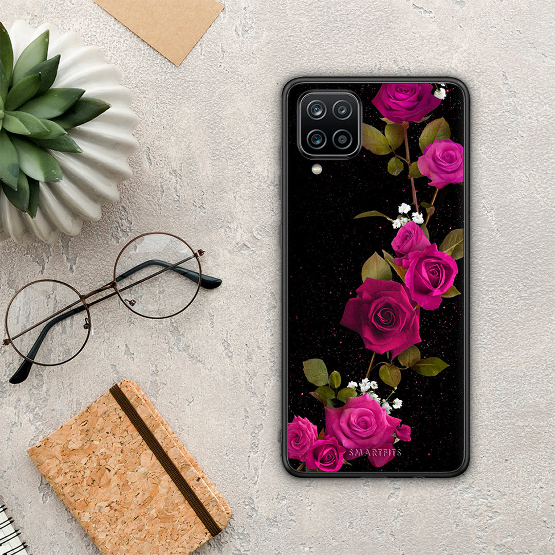 Flower Red Roses - Samsung Galaxy A12 case
