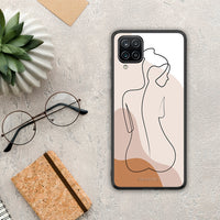 Thumbnail for LineArt Woman - Samsung Galaxy A12 case