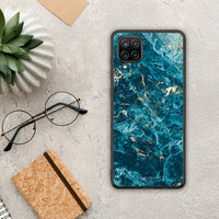 Thumbnail for Marble Blue - Samsung Galaxy A12 case