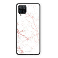 Thumbnail for 116 - Samsung A12 Pink Splash Marble case, cover, bumper