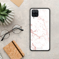 Thumbnail for Marble Pink Splash - Samsung Galaxy A12 case