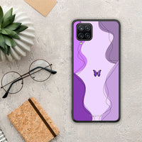 Thumbnail for Purple Mariposa - Samsung Galaxy A12 case