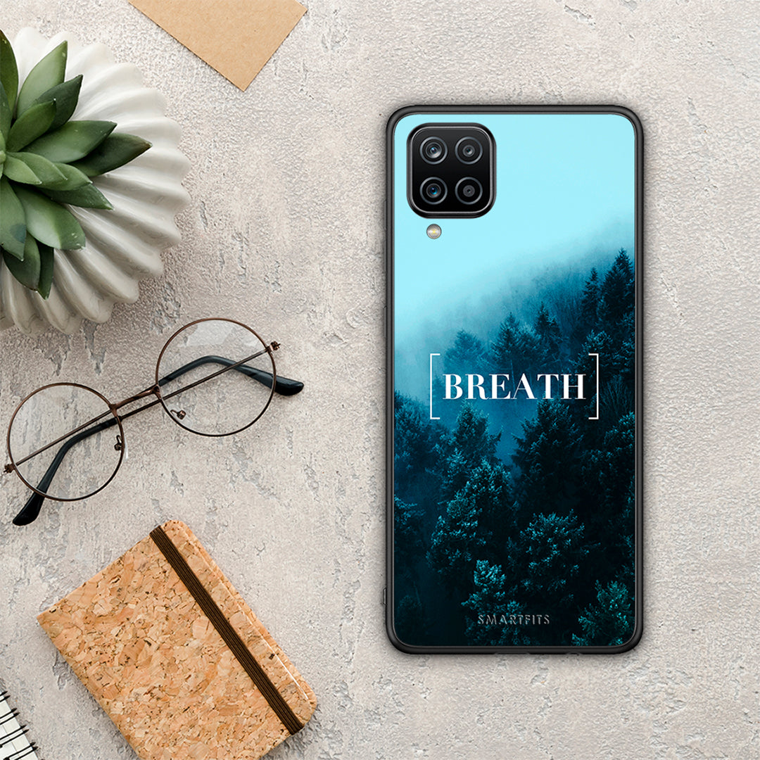 Quote Breath - Samsung Galaxy A12 case