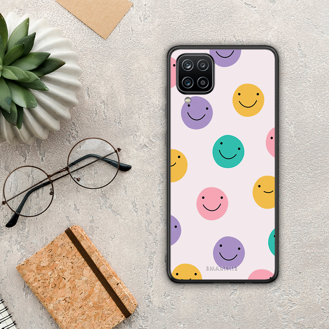 Smiley Faces - Samsung Galaxy A12 case