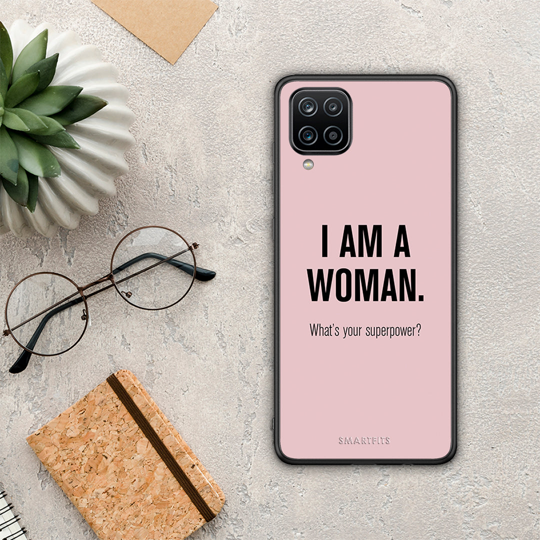 Superpower Woman - Samsung Galaxy A12 case