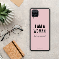 Thumbnail for Superpower Woman - Samsung Galaxy A12 case