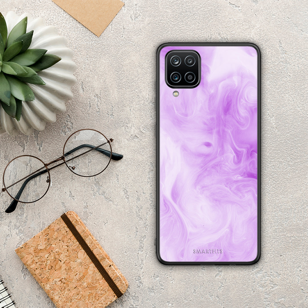 Watercolor Lavender - Samsung Galaxy A12 case