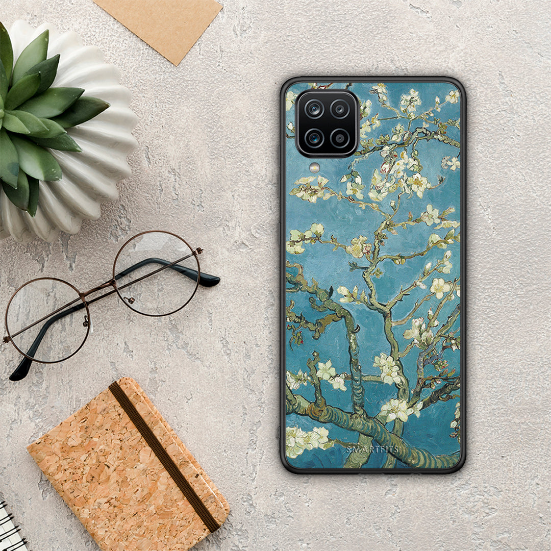 White Blossoms - Samsung Galaxy A12 case