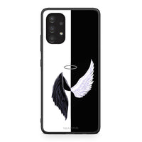 Thumbnail for Samsung A13 4G Angels Demons θήκη από τη Smartfits με σχέδιο στο πίσω μέρος και μαύρο περίβλημα | Smartphone case with colorful back and black bezels by Smartfits