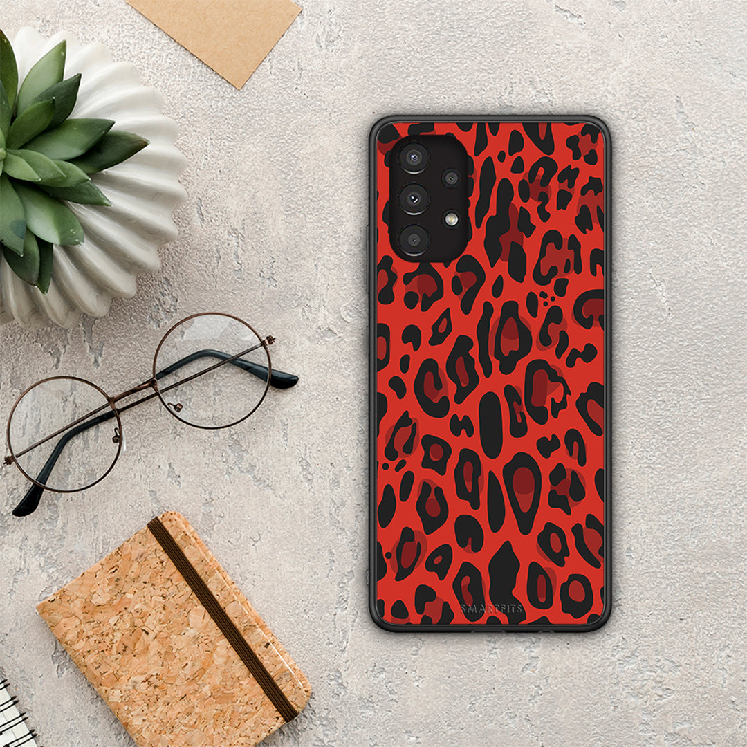 Animal Red Leopard - Samsung Galaxy A13 4G case
