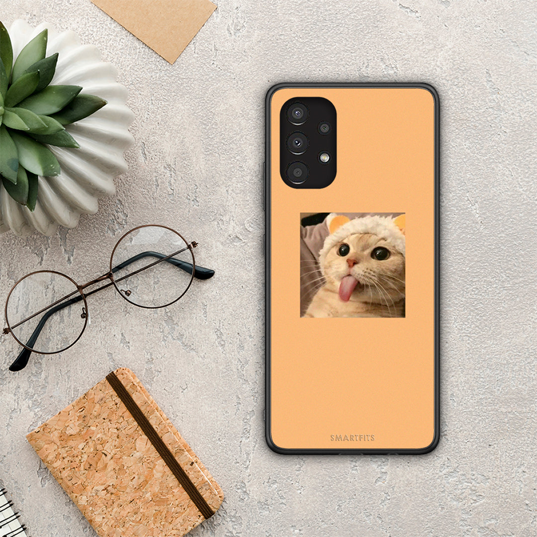 Cat Tongue - Samsung Galaxy A13 4G case