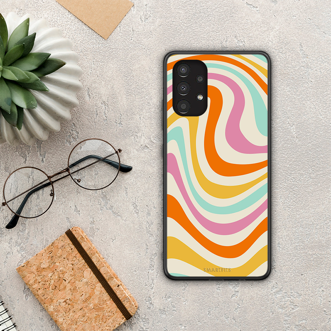 Colorful Waves - Samsung Galaxy A13 4G case