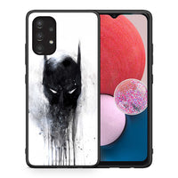 Thumbnail for Θήκη Samsung A13 4G Paint Bat Hero από τη Smartfits με σχέδιο στο πίσω μέρος και μαύρο περίβλημα | Samsung A13 4G Paint Bat Hero case with colorful back and black bezels