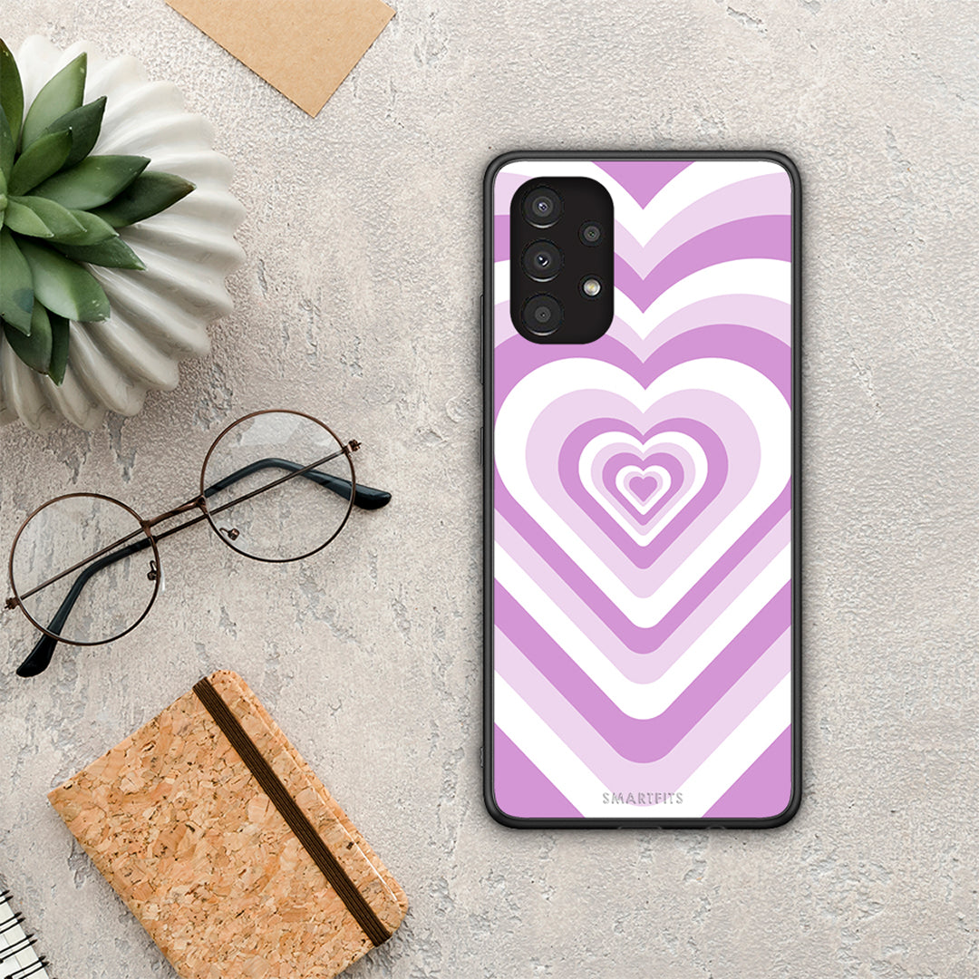 Lilac Hearts - Samsung Galaxy A13 4G case
