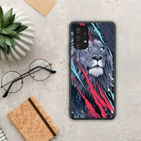 Thumbnail for PopArt Lion Designer - Samsung Galaxy A13 4G case