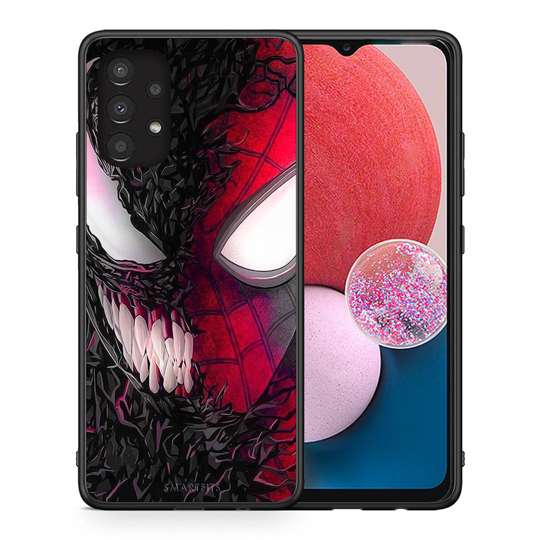 Θήκη iPhone 11 Pro Max SpiderVenom PopArt από τη Smartfits με σχέδιο στο πίσω μέρος και μαύρο περίβλημα | iPhone 11 Pro Max SpiderVenom PopArt case with colorful back and black bezels