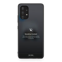 Thumbnail for Samsung A13 4G Sensitive Content θήκη από τη Smartfits με σχέδιο στο πίσω μέρος και μαύρο περίβλημα | Smartphone case with colorful back and black bezels by Smartfits