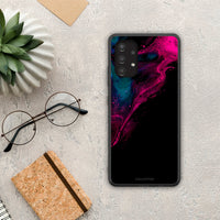 Thumbnail for Watercolor Pink Black - Samsung Galaxy A13 4G case