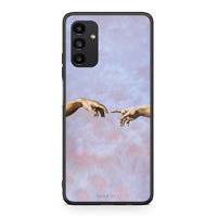 Thumbnail for Samsung A13 5G Adam Hand θήκη από τη Smartfits με σχέδιο στο πίσω μέρος και μαύρο περίβλημα | Smartphone case with colorful back and black bezels by Smartfits