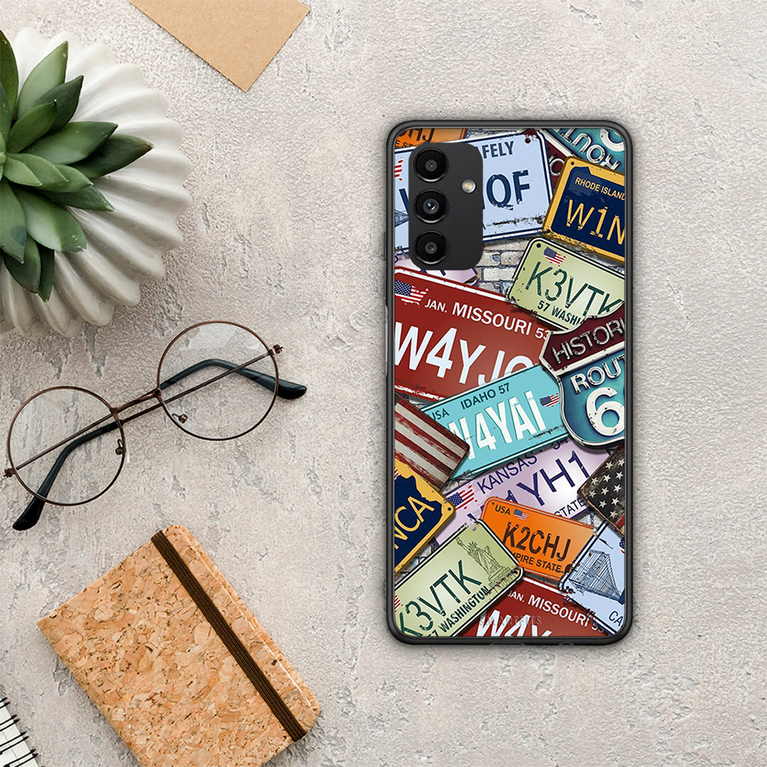 Car Plates - Samsung Galaxy A13 5G case