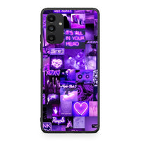 Thumbnail for Samsung A13 5G Collage Stay Wild Θήκη Αγίου Βαλεντίνου από τη Smartfits με σχέδιο στο πίσω μέρος και μαύρο περίβλημα | Smartphone case with colorful back and black bezels by Smartfits