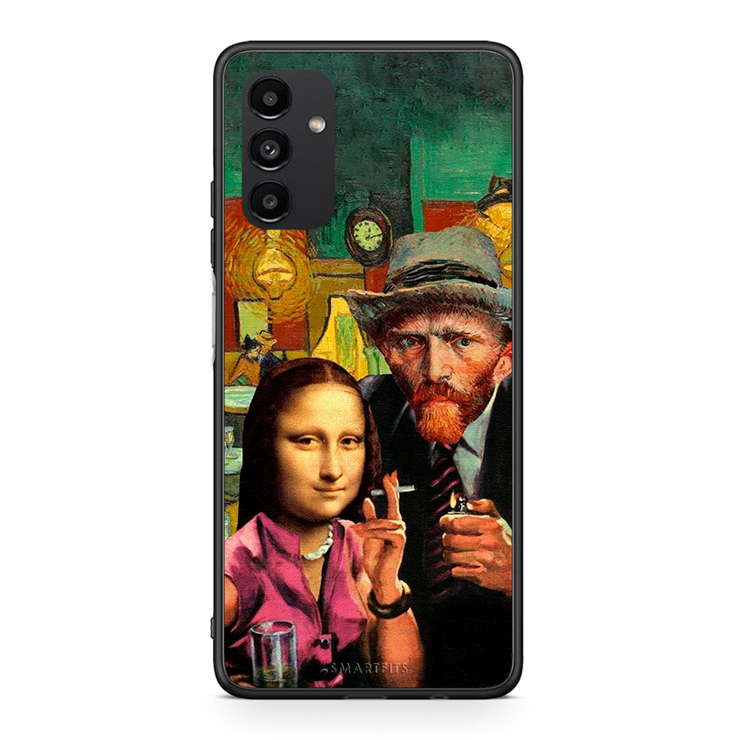 Samsung A13 5G Funny Art θήκη από τη Smartfits με σχέδιο στο πίσω μέρος και μαύρο περίβλημα | Smartphone case with colorful back and black bezels by Smartfits