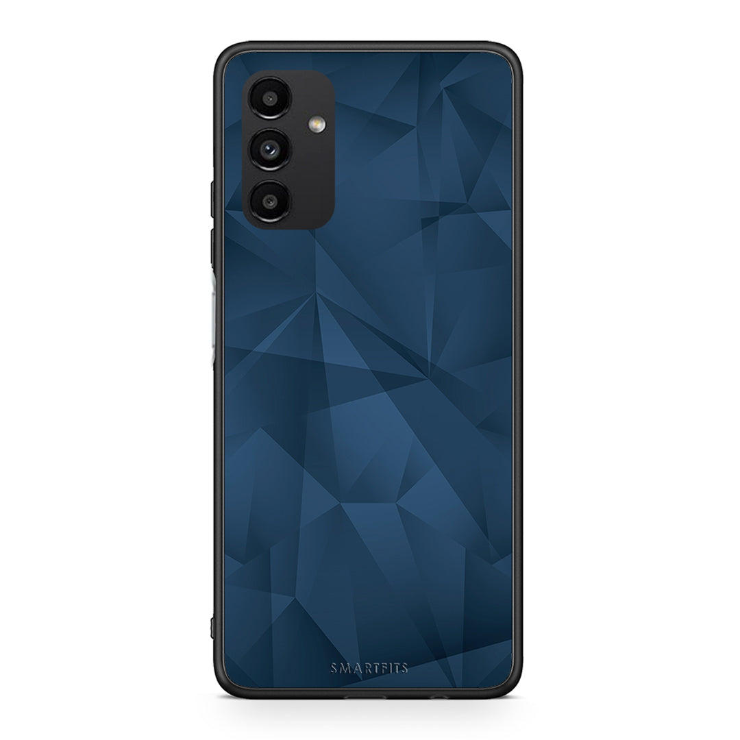 39 - Samsung A04s Blue Abstract Geometric case, cover, bumper