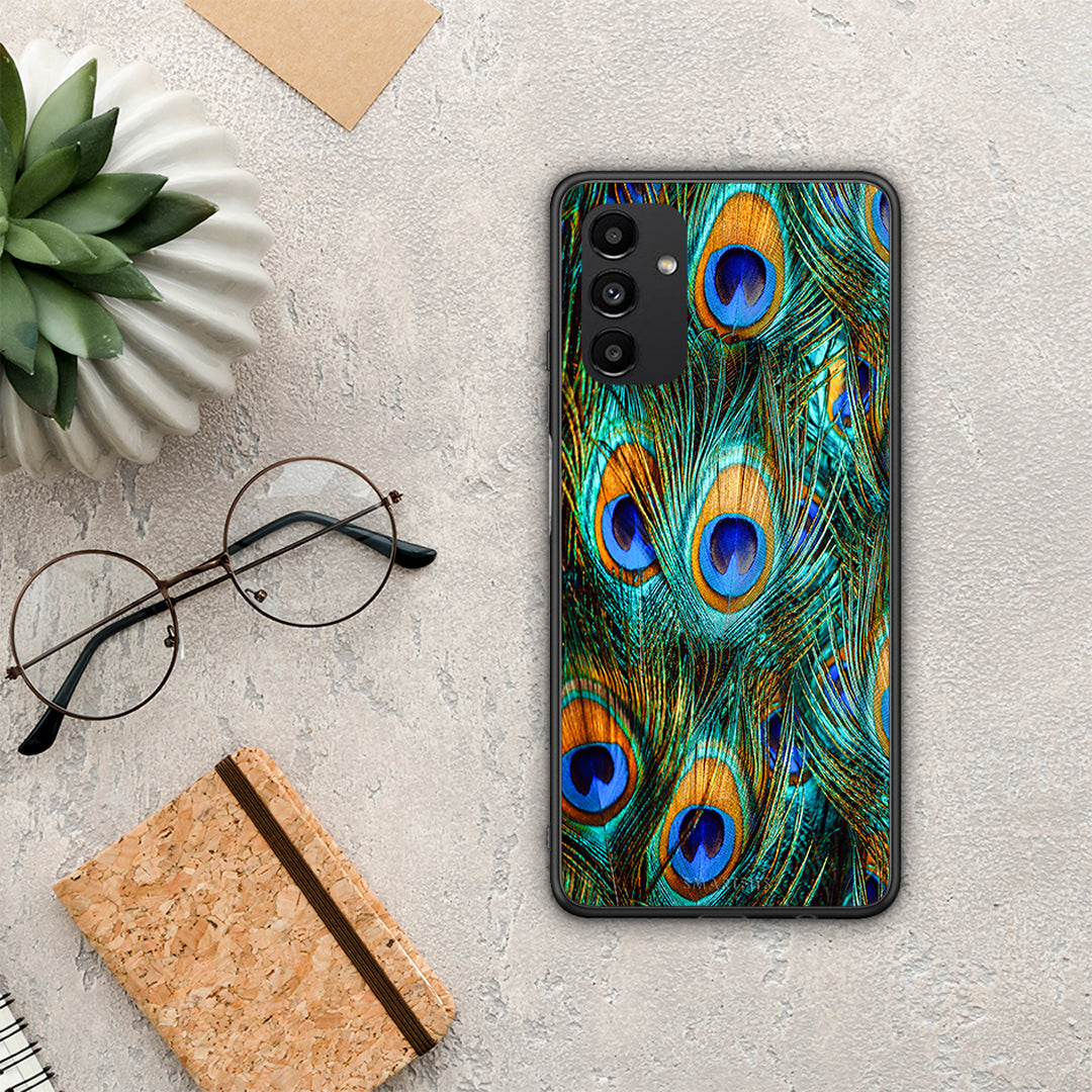 Real Peacock Feathers - Samsung Galaxy A13 5G case