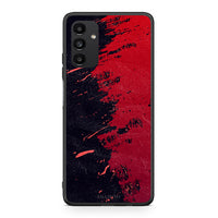 Thumbnail for Samsung A13 5G Red Paint Θήκη Αγίου Βαλεντίνου από τη Smartfits με σχέδιο στο πίσω μέρος και μαύρο περίβλημα | Smartphone case with colorful back and black bezels by Smartfits