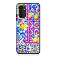 Thumbnail for Samsung A13 5G Retro Spring θήκη από τη Smartfits με σχέδιο στο πίσω μέρος και μαύρο περίβλημα | Smartphone case with colorful back and black bezels by Smartfits