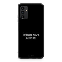 Thumbnail for Samsung A04s Salute θήκη από τη Smartfits με σχέδιο στο πίσω μέρος και μαύρο περίβλημα | Smartphone case with colorful back and black bezels by Smartfits