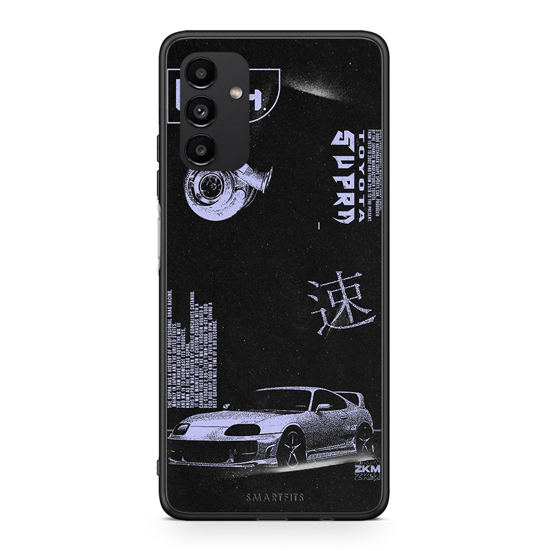 Samsung A04s Tokyo Drift Θήκη Αγίου Βαλεντίνου από τη Smartfits με σχέδιο στο πίσω μέρος και μαύρο περίβλημα | Smartphone case with colorful back and black bezels by Smartfits