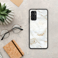 Thumbnail for White Gold Marble - Samsung Galaxy A13 5G case